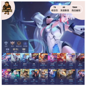 【編號TA84】月付1000元起 主打愛里神兵文堯 堇命運之淵銀晝白虎志佛洛倫新年等多直購新年造型