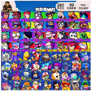 【編號TC11】月付330元起 99英雄 230造型 45威能 14吊飾