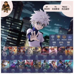 【編號TA112】月550元起 主打奇犽全套 悟空新年