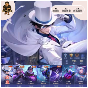 【編號j14】月付300元起 主打全套基德簡帳