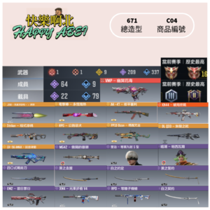【編號C04】月付500元起 主打幽冥花海滿 kn44破局終戰 9金 多聯動