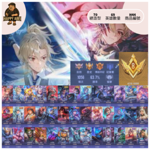 【編號H44】月付1500元起 主打亥犽次元 大魔女 群星 厄卡倫皆全套 燕返九山等多直購造型