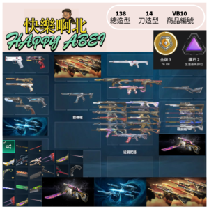 【編號VB10】月付800元起 主打24冠軍套+黑波套+悍勇雄心套+奧術惡鬼緋金星靈紫金棄王蓋亞掠奪電幻異星哨兵暴徒+惡鬼靈花幻象+哨兵棄王離子電玩掠奪間諜
